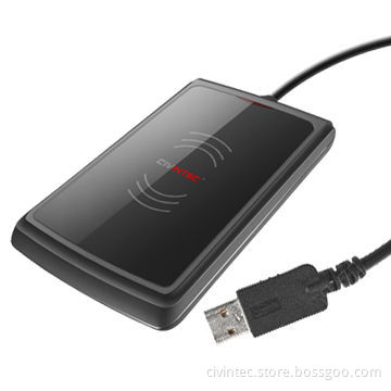 RFID Desktop Internal Card Reader to Read/Write 13.56MHz Contactless Card with USB, RS232